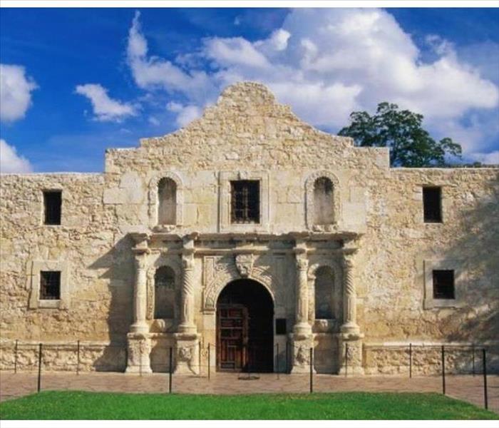 A picture of the Alamo 