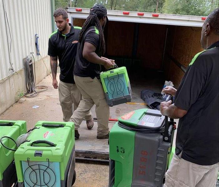 Packing our equipment up to head out to storm 